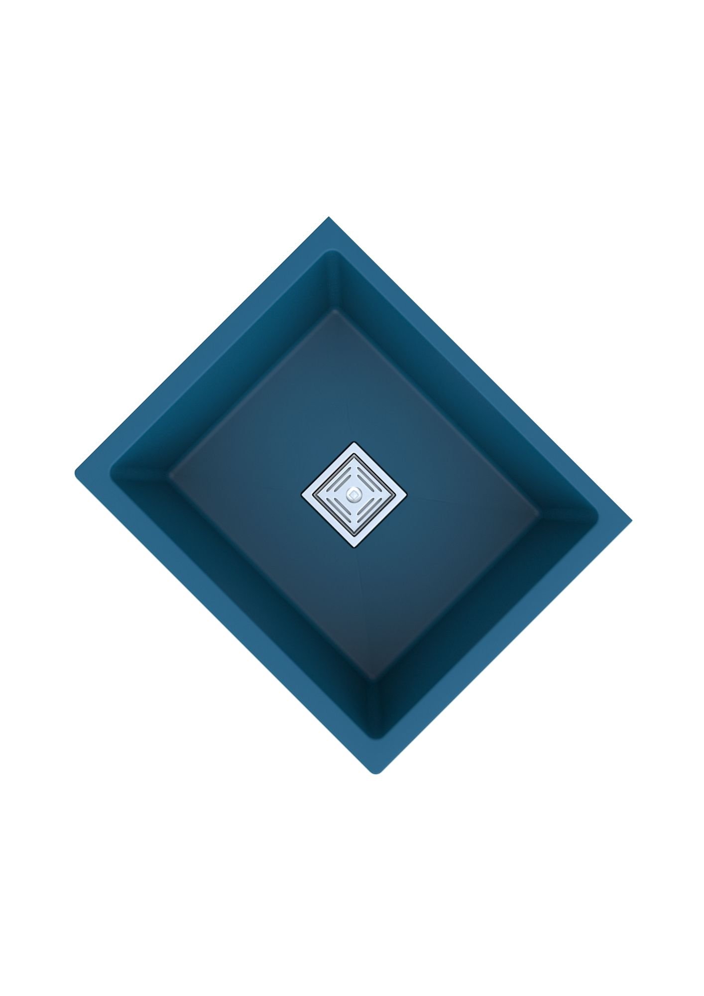 Quartz metallic blue - 21x18