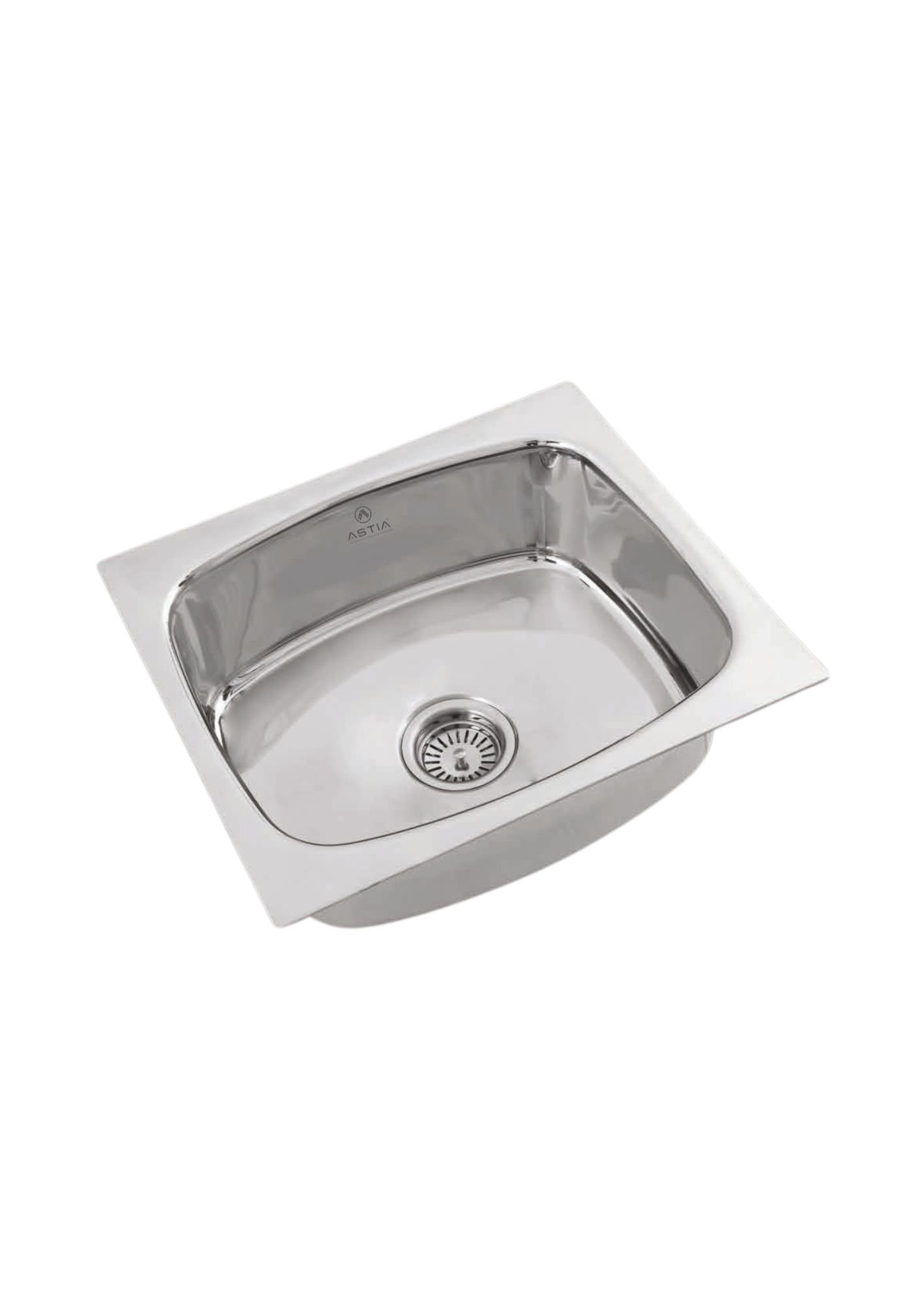 Steel sink med - 22x18